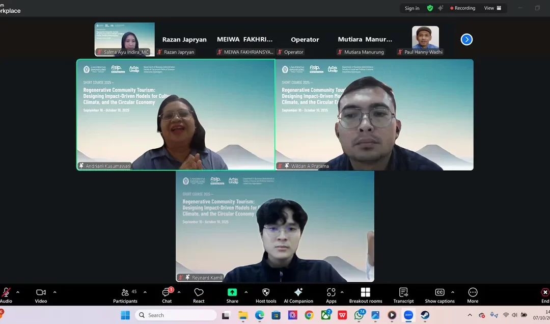 INOVASI SOSIAL DAN MODEL BISNIS UNTUK PARIWISATA REGENERATIF
